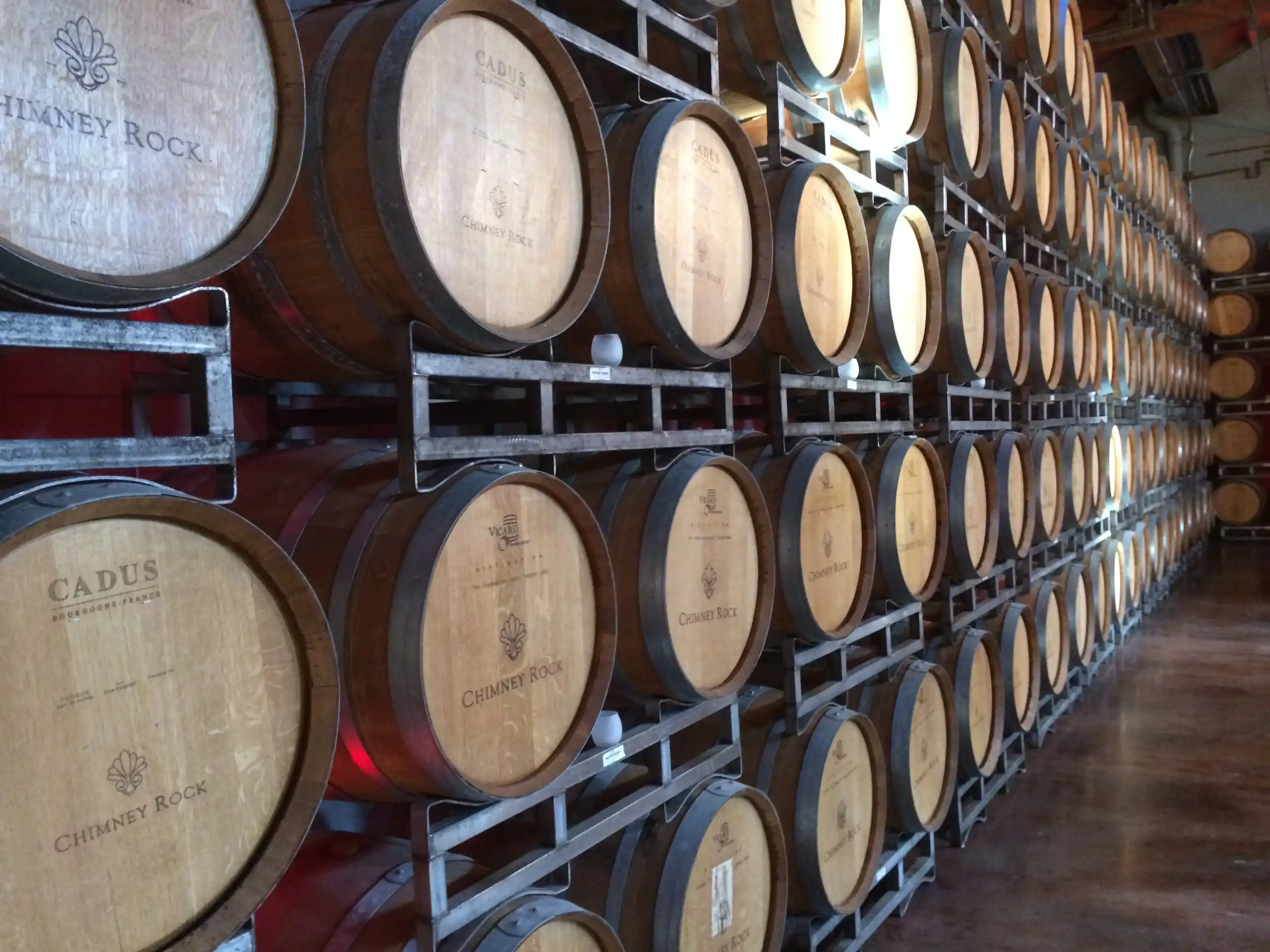 winery barrels